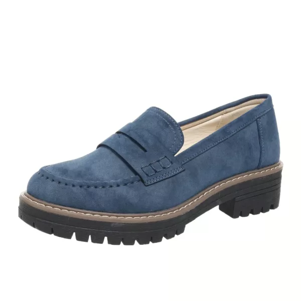 Mocassin femme semelle épaisse moderne – Image 7