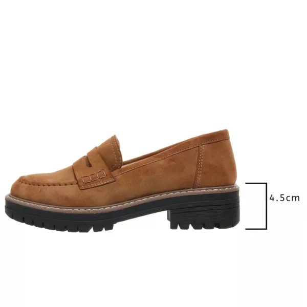 Mocassin femme semelle épaisse moderne – Image 3