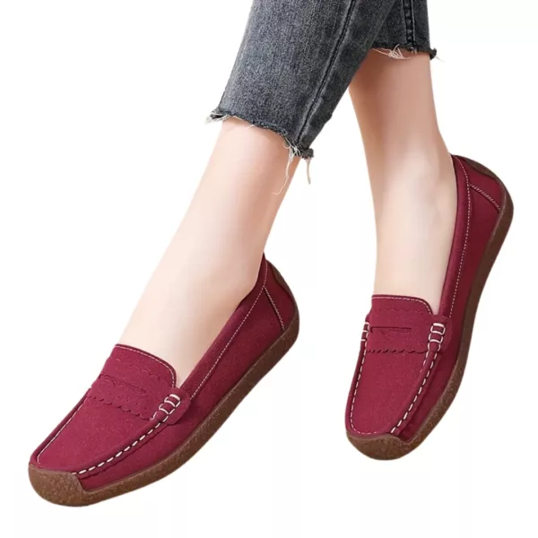 Mocassin femme souple semelle antichoc – Image 5