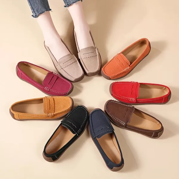 Mocassin femme souple semelle antichoc – Image 3
