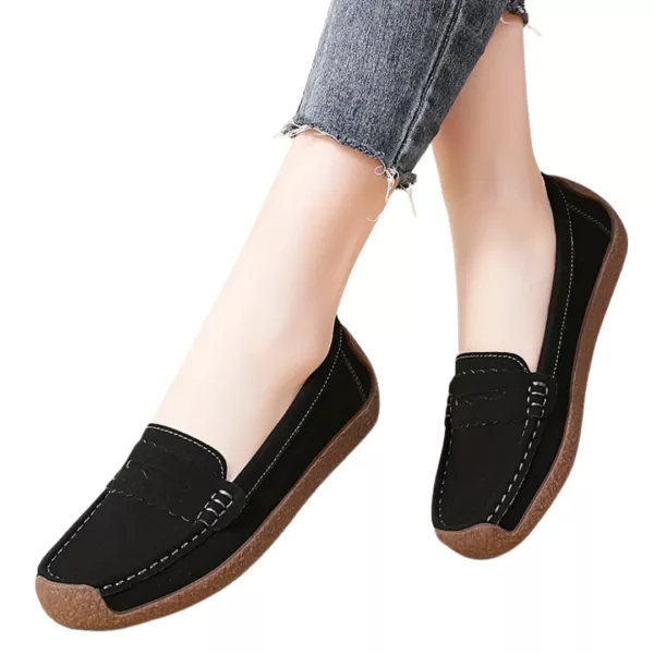 Mocassin femme souple semelle antichoc – Image 12