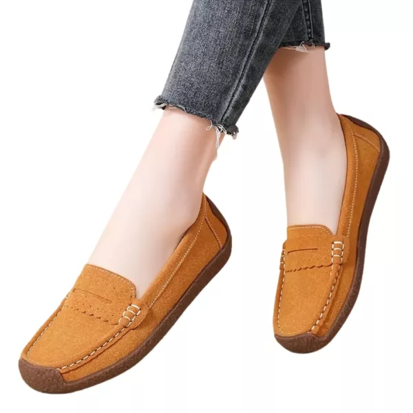 Mocassin femme souple semelle antichoc – Image 11