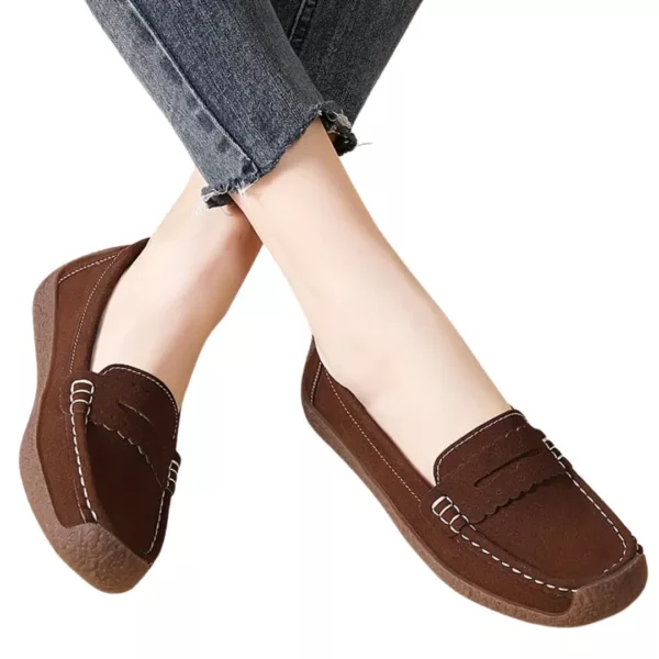 Mocassin femme souple semelle antichoc – Image 8