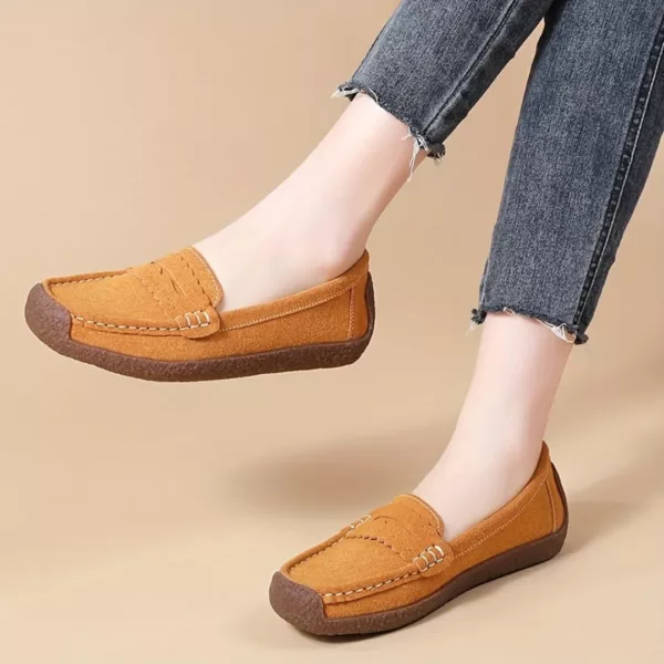 Mocassin femme souple semelle antichoc – Image 4