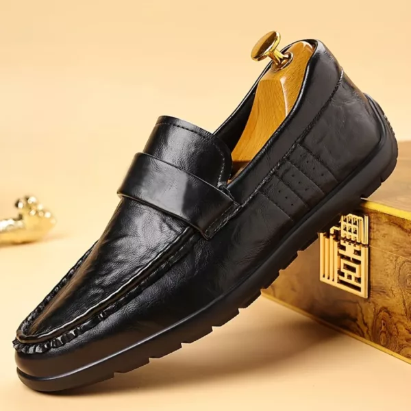 Mocassin homme cuir souple classique – Image 8
