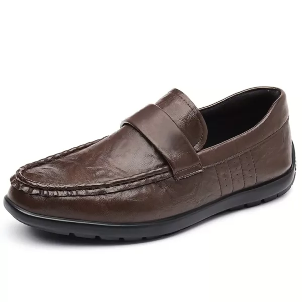 Mocassin homme cuir souple classique – Image 11