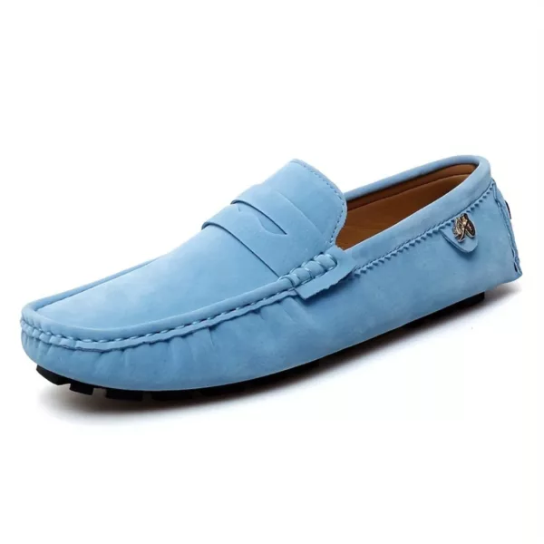 Mocassin homme daim style détente – Image 9