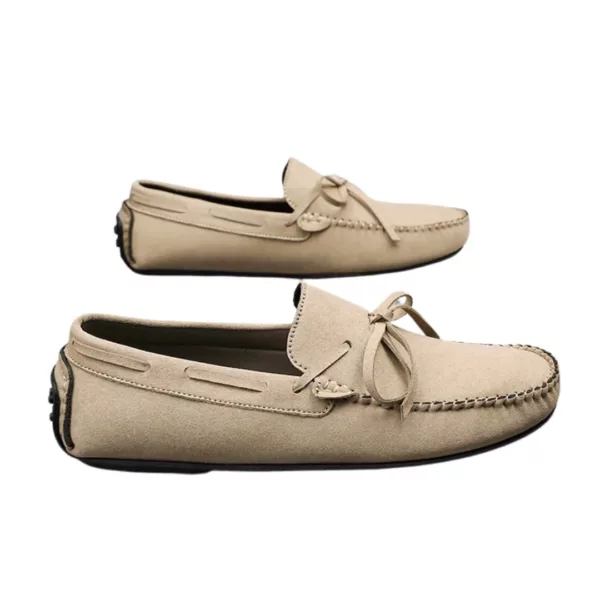 Mocassin homme daim style driving – Image 12