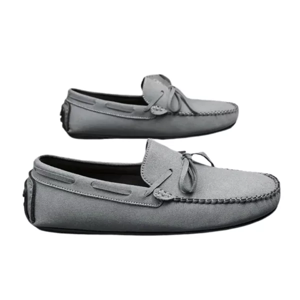 Mocassin homme daim style driving – Image 13
