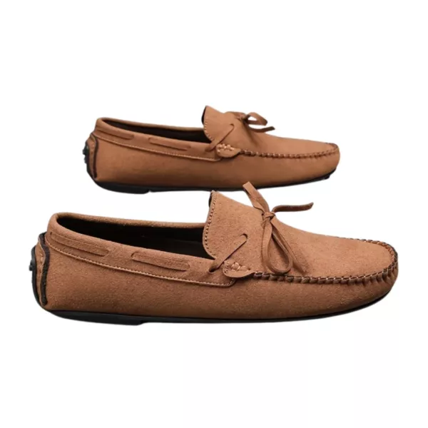 Mocassin homme daim style driving – Image 14
