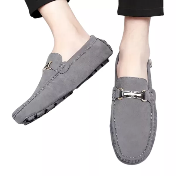 Mocassin homme élégant boucle métallique – Image 10
