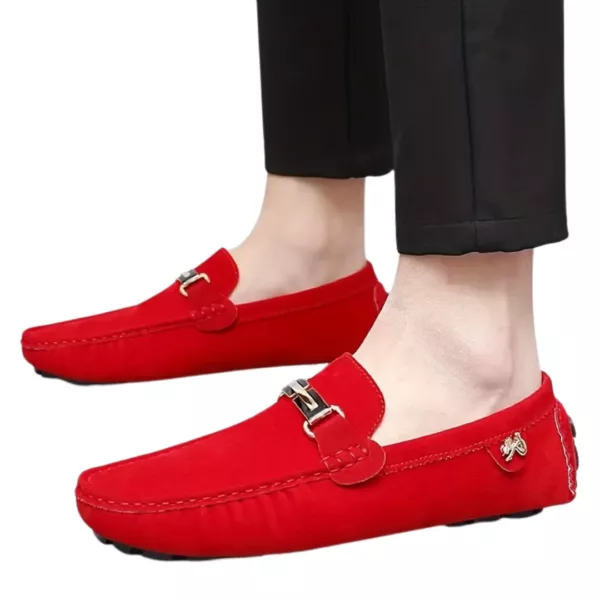 Mocassin homme élégant boucle métallique – Image 13