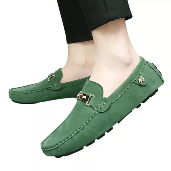 Mocassin homme élégant boucle métallique – Image 14