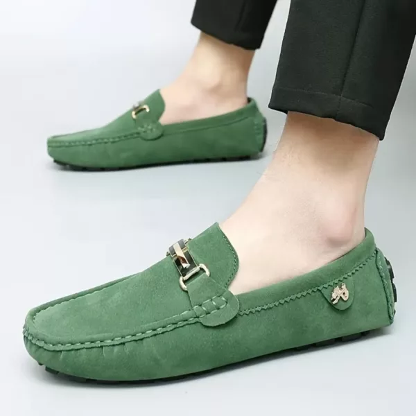 Mocassin homme élégant boucle métallique – Image 2