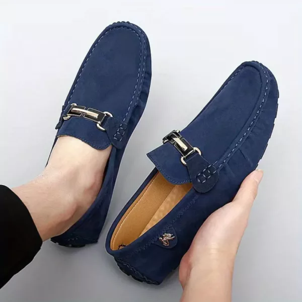 Mocassin homme élégant boucle métallique – Image 5