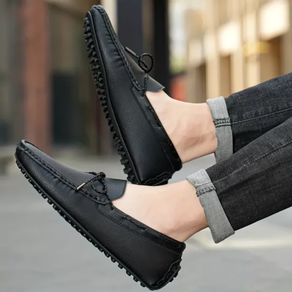 Mocassin homme lacet style bateau – Image 2