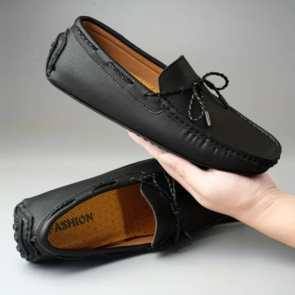 Mocassin homme lacet style bateau – Image 4
