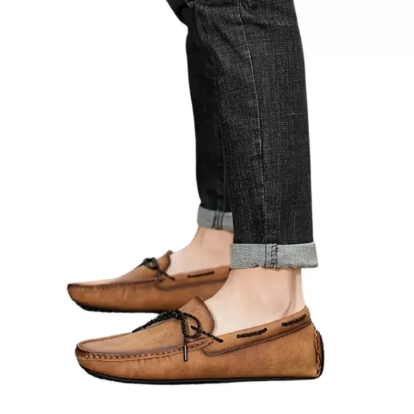 Mocassin homme lacet style bateau – Image 9