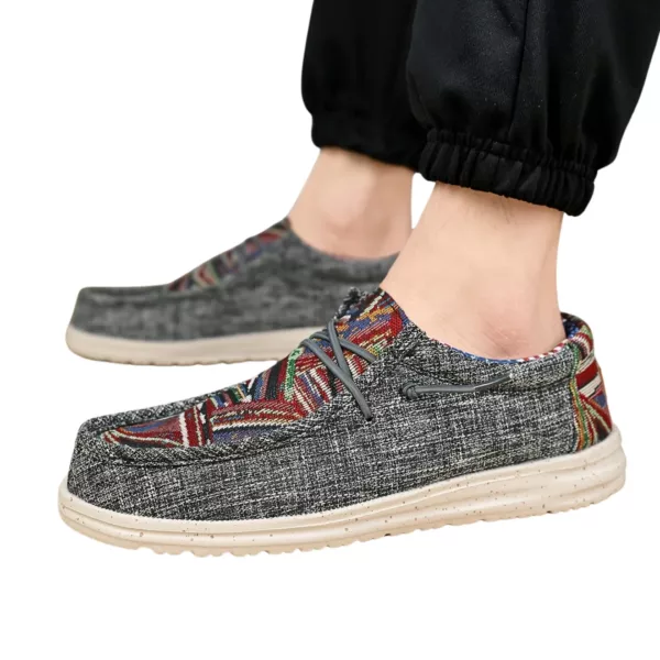 Mocassin homme léger style bohème – Image 7
