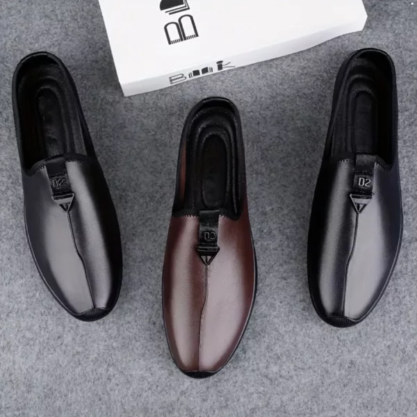 Mocassin homme minimaliste style futuriste – Image 2