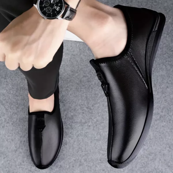Mocassin homme minimaliste style futuriste – Image 4