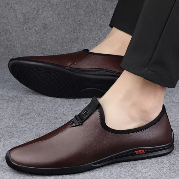 Mocassin homme minimaliste style futuriste – Image 6
