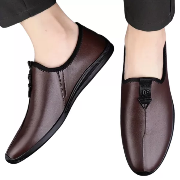 Mocassin homme minimaliste style futuriste – Image 9