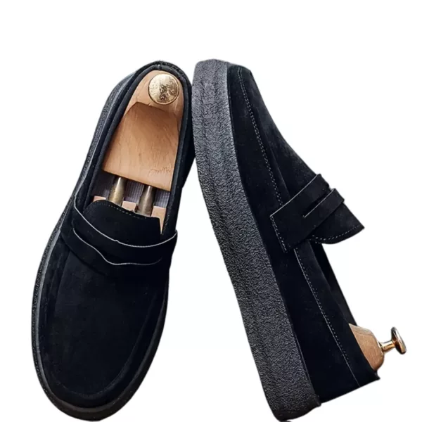 Mocassin homme semelle épaisse chic – Image 8