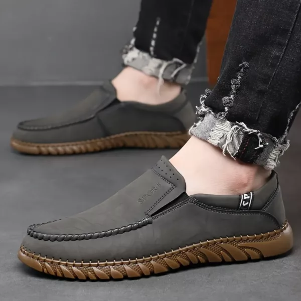 Mocassin homme sport semelle crantée – Image 5
