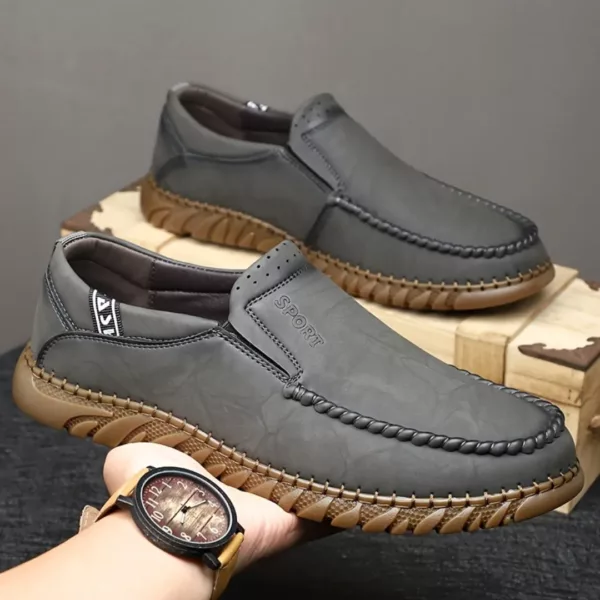 Mocassin homme sport semelle crantée – Image 4