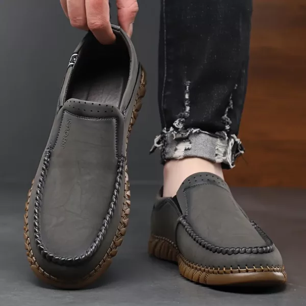 Mocassin homme sport semelle crantée – Image 3