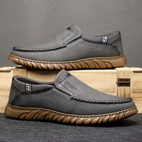 Mocassin homme sport semelle crantée – Image 2