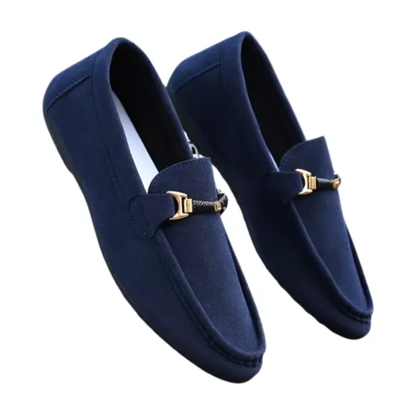 Mocassin homme velours boucle élégante – Image 7