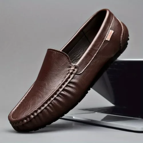 Mocassin souple homme style urbain