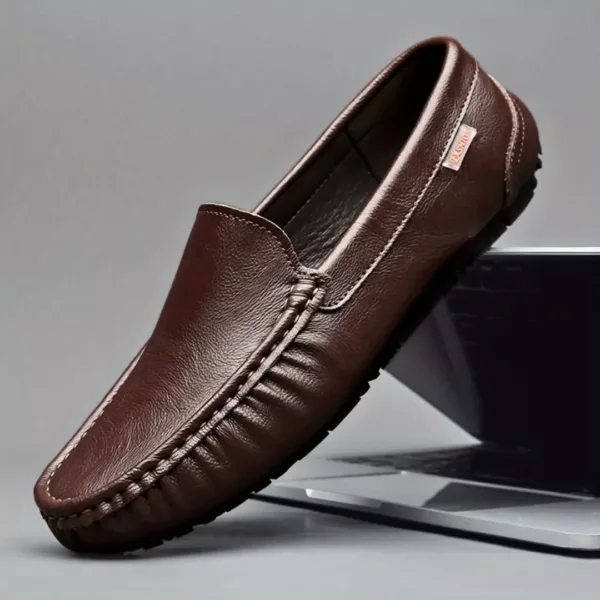 Mocassin souple homme style urbain