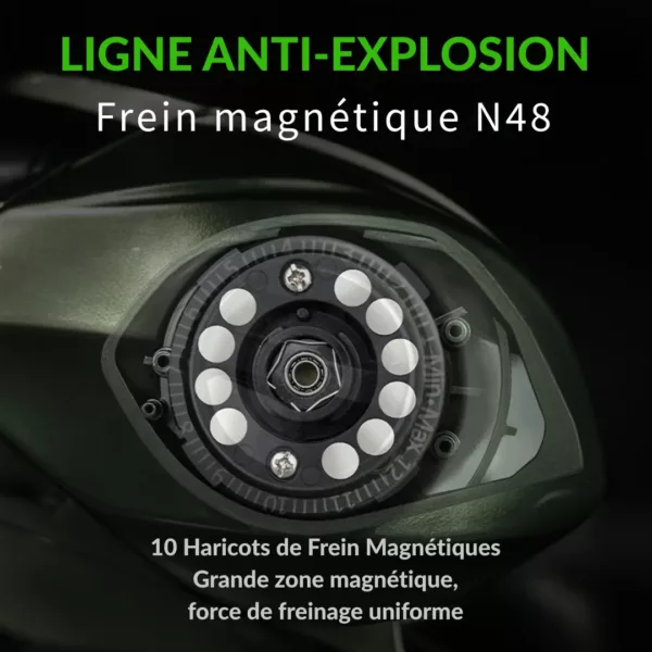 Moulinet baitcasting pour pêche en surface – Image 10