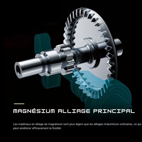 Moulinet carpe haute capacité frein progressif – Image 6