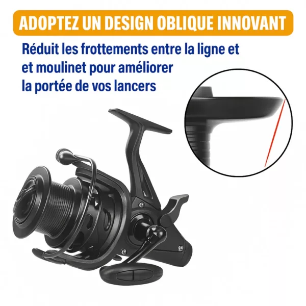 Moulinet carpe haute capacité frein progressif – Image 11