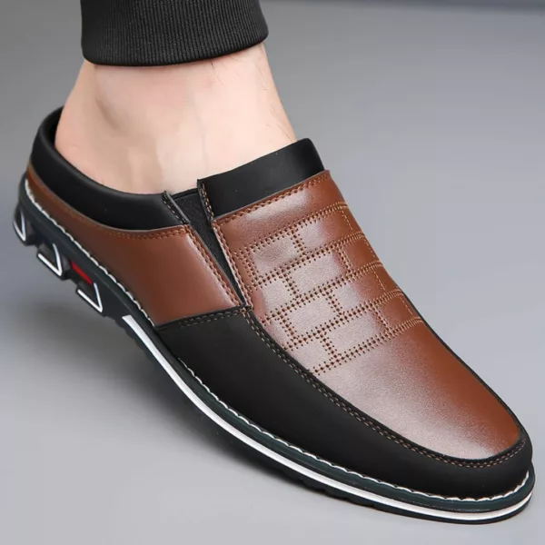 Mule décontractée bicolore pour homme – Image 14