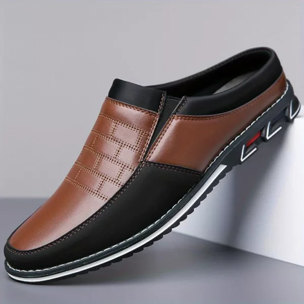 Mule décontractée bicolore pour homme – Image 5