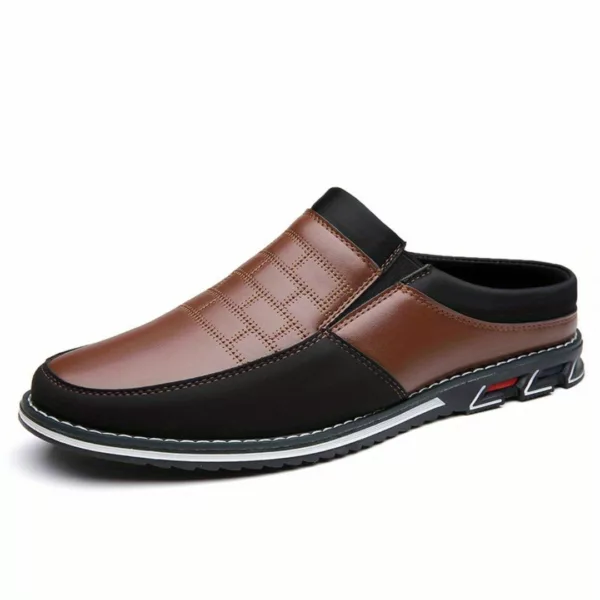 Mule décontractée bicolore pour homme – Image 4