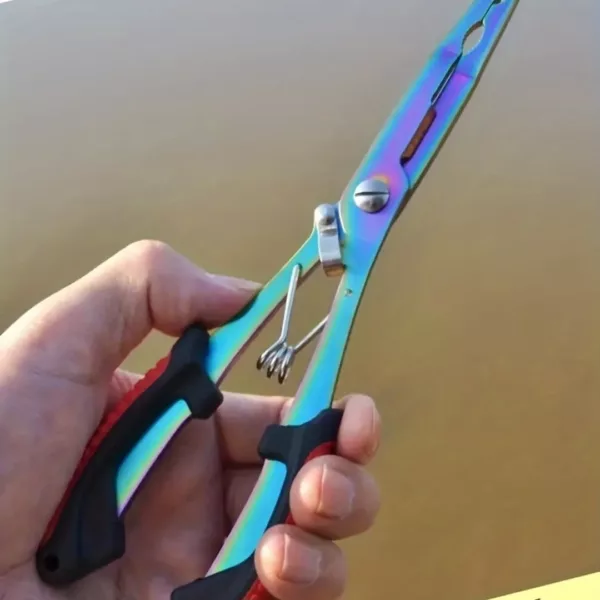 Pince multifonction pêche avec dégrafeur hameçon