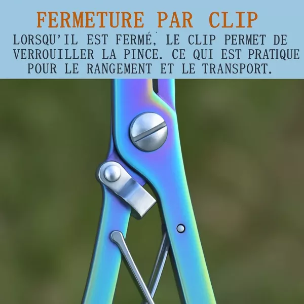 Pince multifonction pêche avec dégrafeur hameçon – Image 6