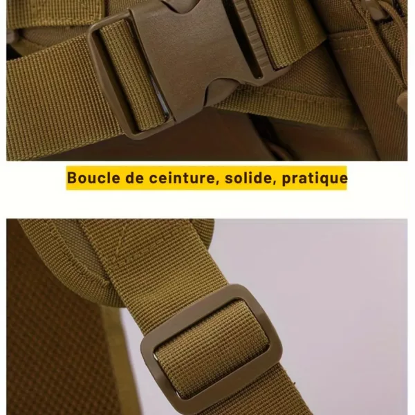 Sac banane pêcheur avec poches multiples – Image 9