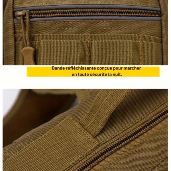 Sac banane pêcheur avec poches multiples – Image 11