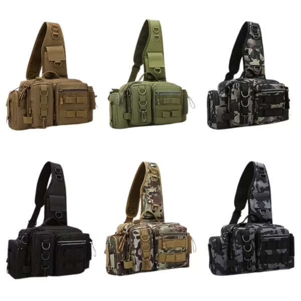 Sac banane pêcheur avec poches multiples – Image 4