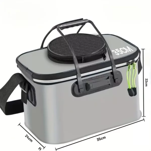 Seau isotherme pliable pour appâts vivants – Image 3