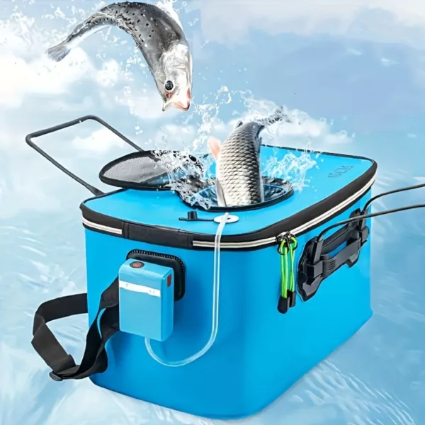 Seau isotherme pliable pour appâts vivants – Image 2