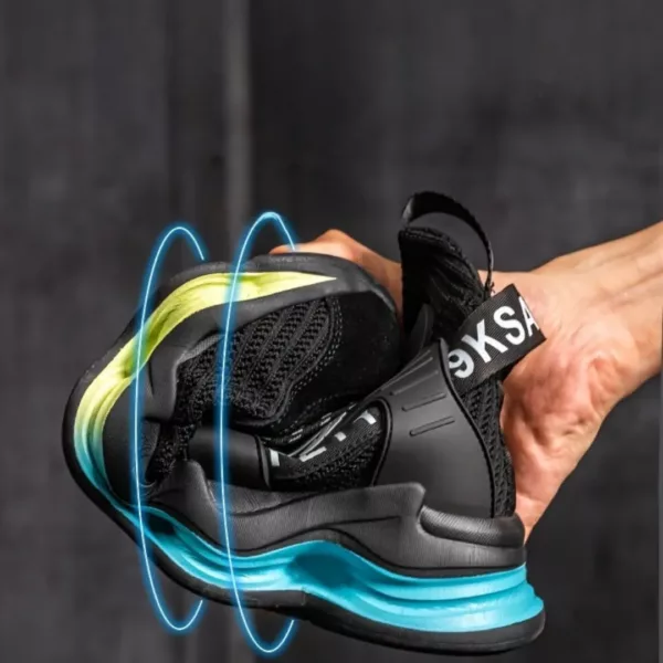 Sneakers de sécurité montantes futuristes – Image 2