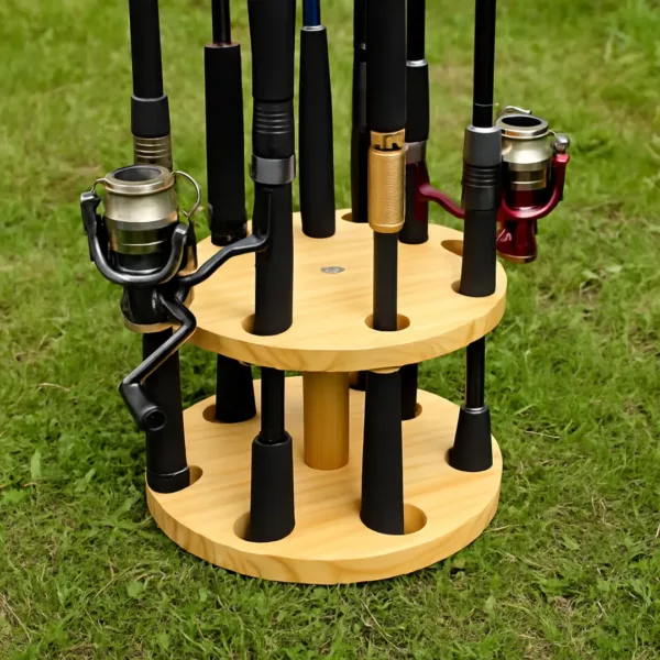 Support canne à pêche pour sol meuble – Image 4